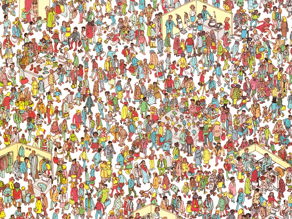 Image where Waldo is hidden