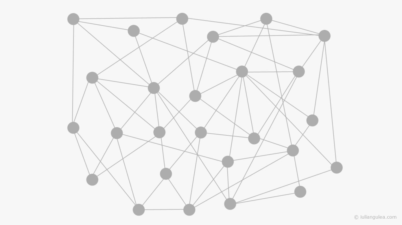 A Conceptual Representation Of Many Interconnected Neurons